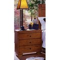 Progressive Furniture Progressive Furniture 61652-43 Diego Casual Style Night Stand; Cinnamon Pine 61652-43